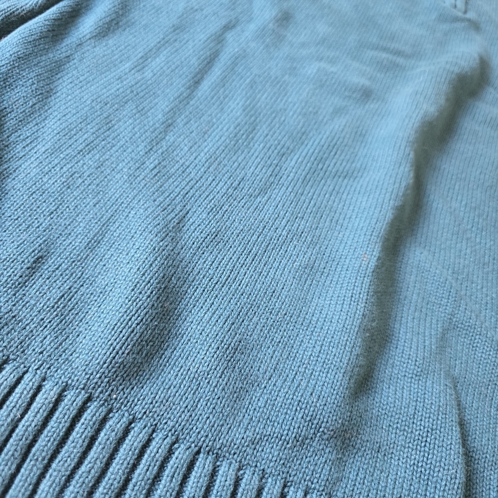 L.L.Bean Quarter Zip Sweater Size Large Tall - Picture 5 of 12